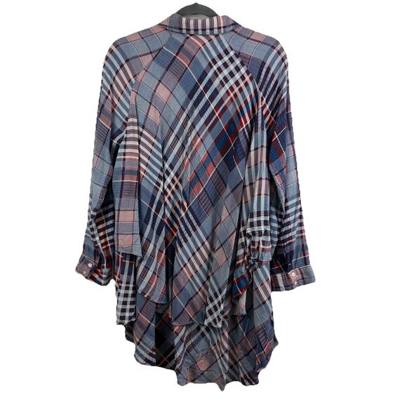 See and be seen Plaid Button Down Shirt for Women M - Picture 8 of 16